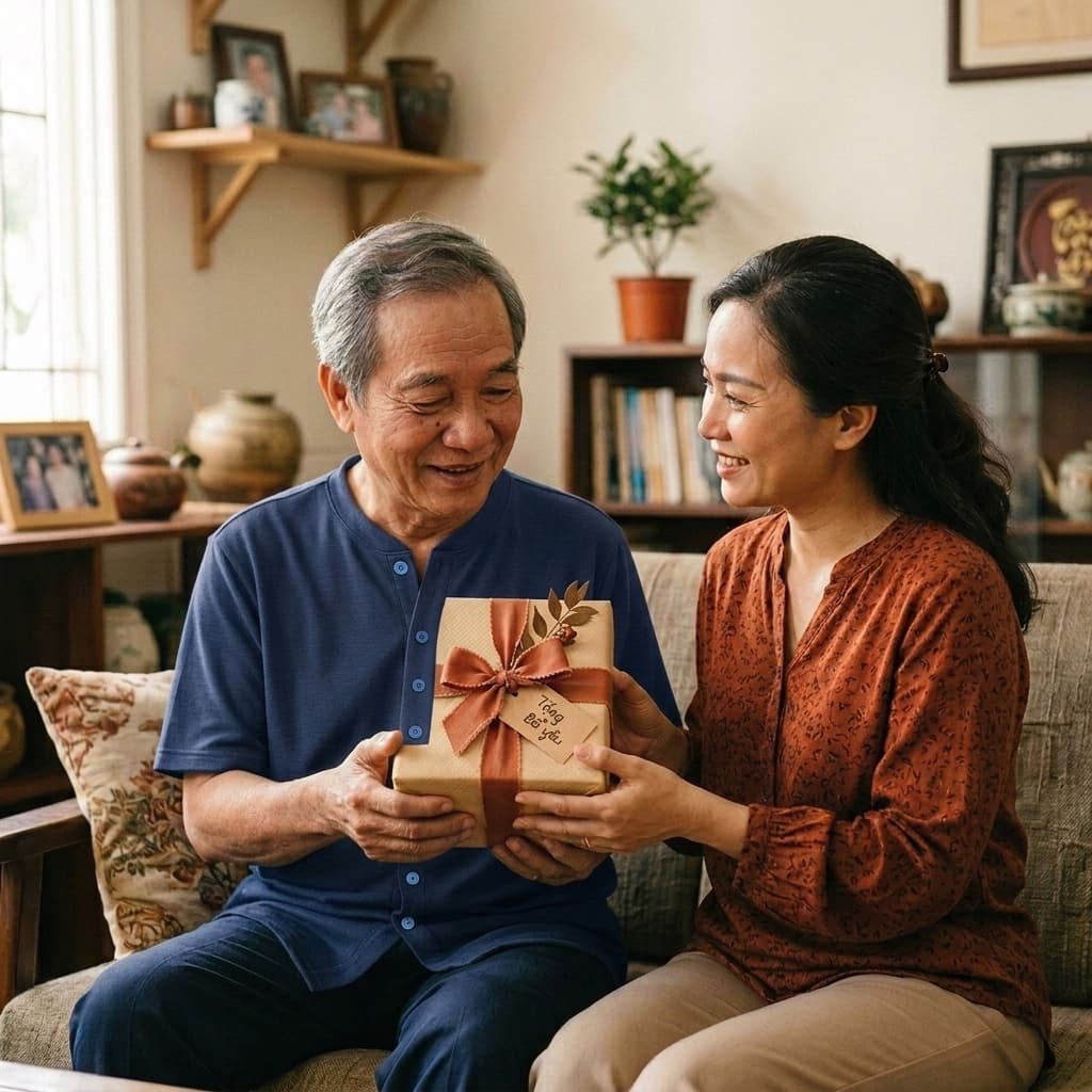 Gợi ý quà tặng cho bố mẹ lớn tuổi: Món quà thiết thực đong đầy thấu hiểu